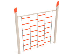 Playground Equipment Single Post Chain Climbing Wall (PGS021)