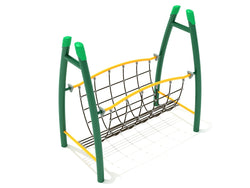 Playground Equipment Curved Post Circle Overhead Swinging Ring Ladder (PGS018)