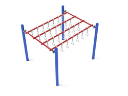 Playground Equipment Quintuple Straight Swinging Ring Ladder (PTC011)