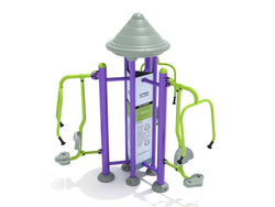 Playground Equipment Royal Triple Station Chest Press (PFT038)