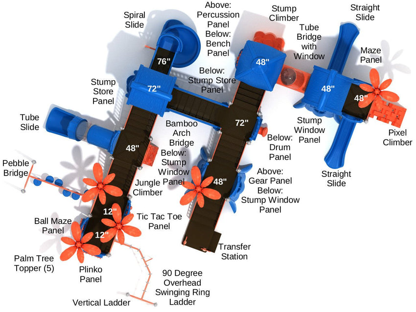 Playground Equipment Gabby Gibbon (PTH020) - SchoolOutlet