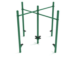 Playground Equipment Quadruple Pull-up Bar Unit (PFT067)
