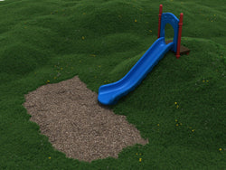 Playground Equipment 5 Foot Single Straight Embankment Slide (PEL005)