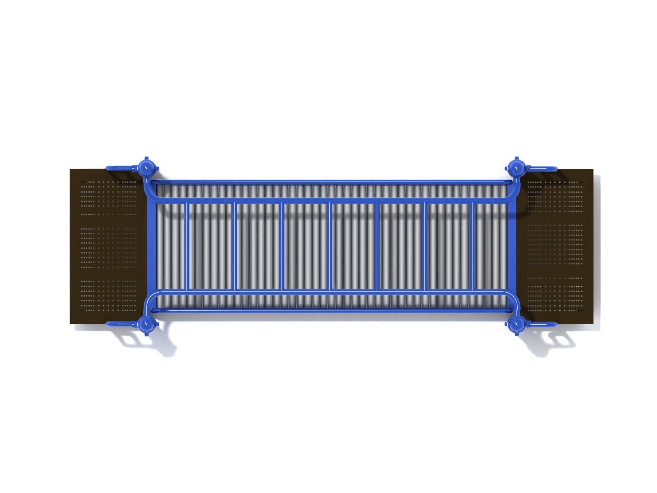 Playground Equipment Monkey Bar Roller Slide (PFS078) - SchoolOutlet