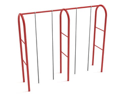 Playground Equipment Quadruple Rope Climber with Arch Posts (PFT068)