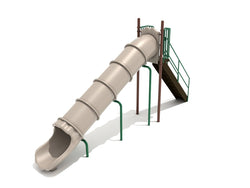Playground Equipment 7 Foot Straight Tube Slide (PSL023)