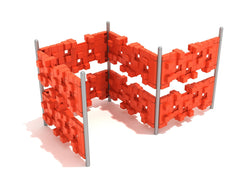 Playground Equipment Pixel Fence (PPX004)