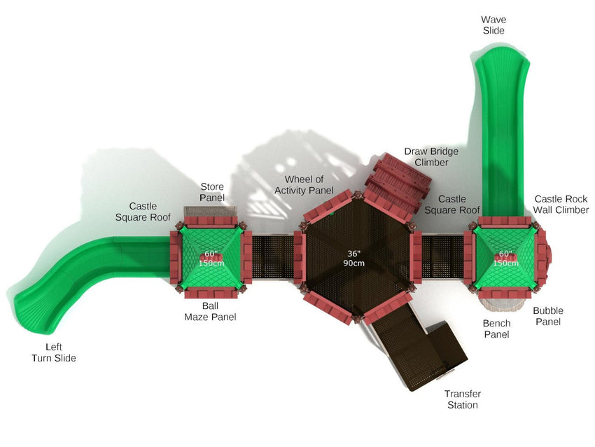 Playground Equipment Woodland Escape (PCT057) - SchoolOutlet