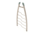 Playground Equipment Curved Post Bent Rung Vertical Ladders (PGS035) - SchoolOutlet