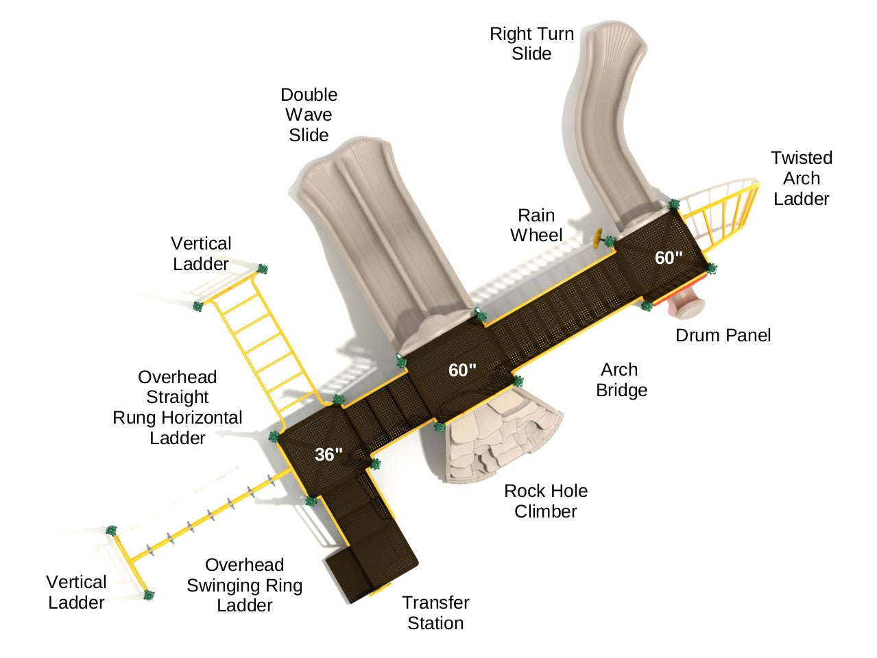 Playground Equipment Whitefish Bay (PKP257) - SchoolOutlet