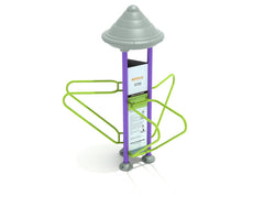 Playground Equipment Royal Triple Station Dip (PFT035)