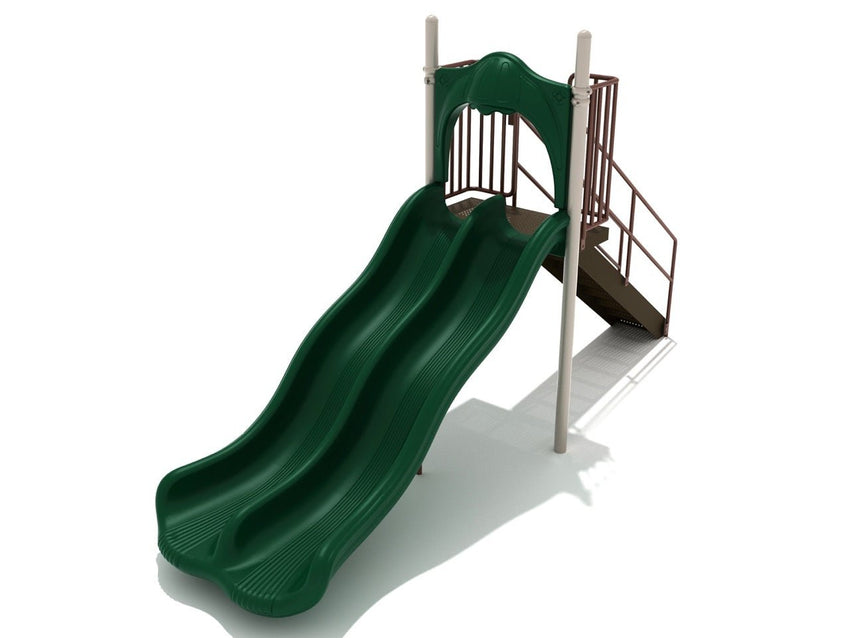 Playground Equipment 5 Foot Double Wave Slide (PSL005) - SchoolOutlet