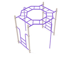 Playground Equipment Octagon Rung Horizontal Ladder (PTC013)