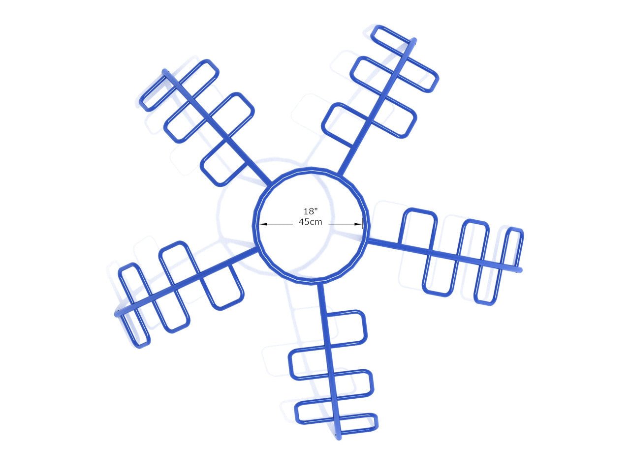 Playground Equipment 5 - Way Snake Climbing Dome (PFS071) - SchoolOutlet