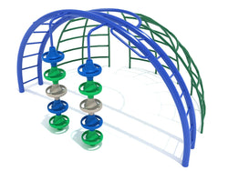 Playground Equipment Delta Pod Climber Dome Station (PFS073)