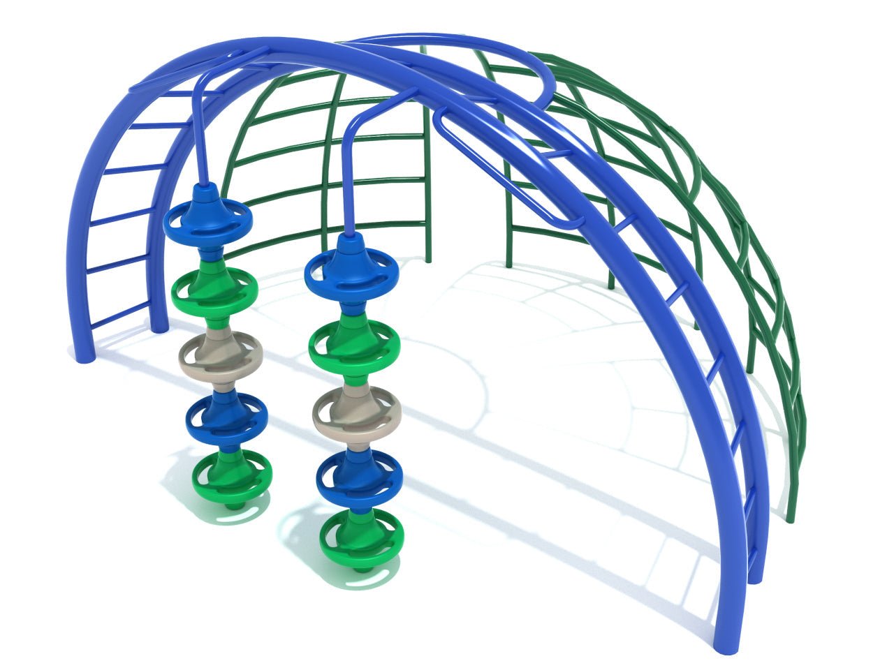 Playground Equipment Delta Pod Climber Dome Station (PFS073) - SchoolOutlet