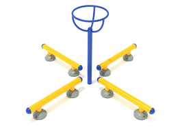 Playground Equipment Quadruple Balance Step Circle Station (PFT109)
