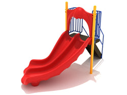 Playground Equipment 4 Foot Double Right Turn Slide (PSL014)