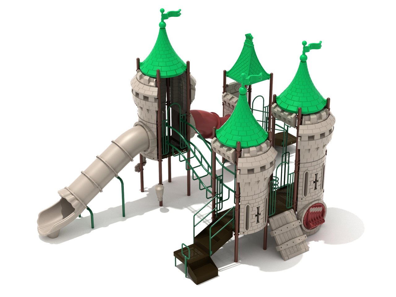Playground Equipment 8 - feet Straight Balance Beam (PCT041) - SchoolOutlet