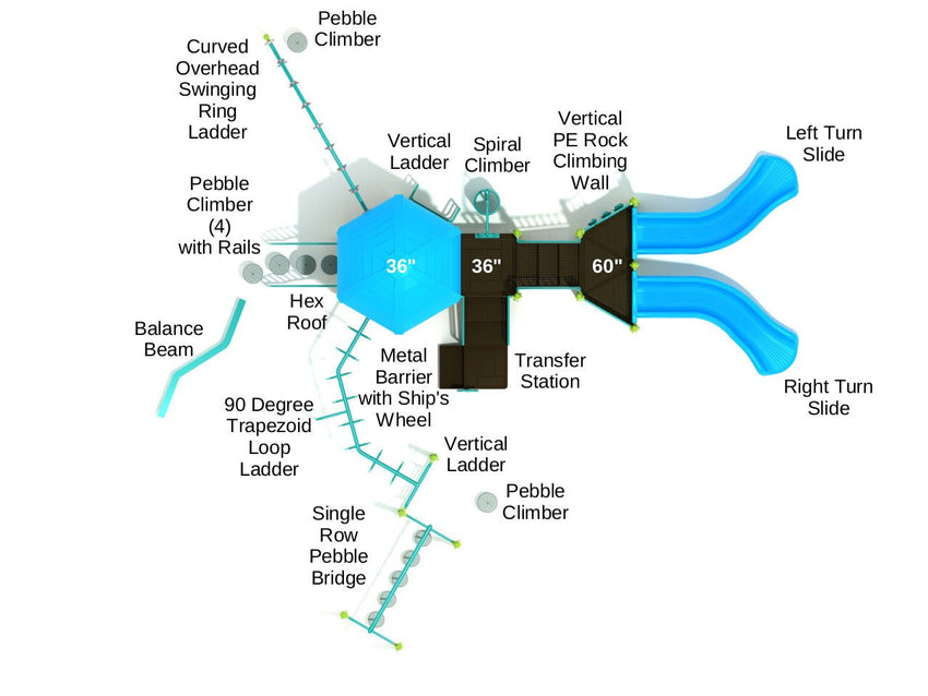 Playground Equipment Humphrey Creek (PKP237) - SchoolOutlet
