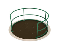 Playground Equipment One Capacity Wheelchair Accessible Merry Go Round (PFS064)