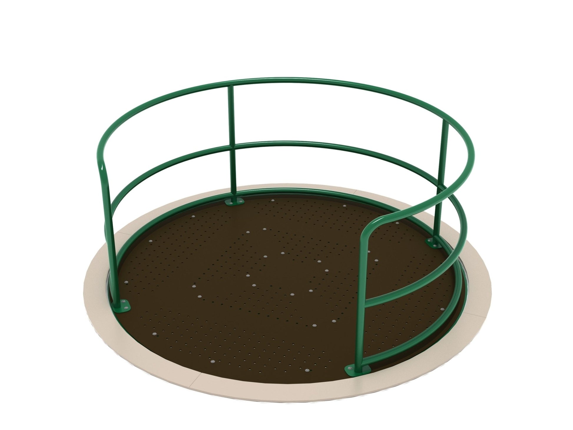 Playground Equipment One Capacity Wheelchair Accessible Merry Go Round (PFS064) - SchoolOutlet