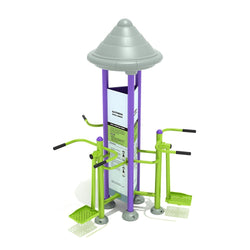 Playground Equipment Royal Triple Station Pendulum Swing (PFT040)