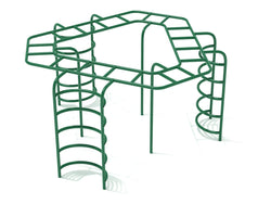 Playground Equipment Triangle Overhead Ladder Climber (PFS072)