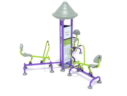 Playground Equipment Royal Triple Station Rower (PFT041)