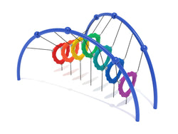 Playground Equipment Floating Tunnel Bridge (PFS045)