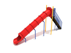 Playground Equipment 8 Foot Straight Tube Slide (PSL024)