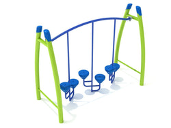 Playground Equipment Curved Post Pebble Bridge (PGS031)