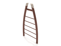 Playground Equipment Curved Post Straight Rung Vertical Ladder (PGS034)