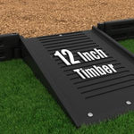 Playground Equipment Half Length Wheelchair Ramp for Border 8 or 12 inches high (2BY2HR) - SchoolOutlet