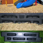 Playground Equipment ParKurb Border 4 feet long x 8 or 12 inches high (BTBX) - SchoolOutlet