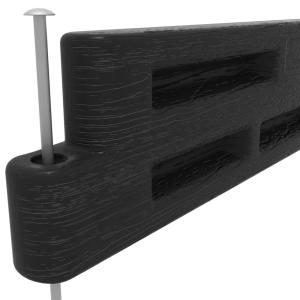 Playground Equipment ParKurb Border 4 feet long x 8 or 12 inches high (BTBX) - SchoolOutlet