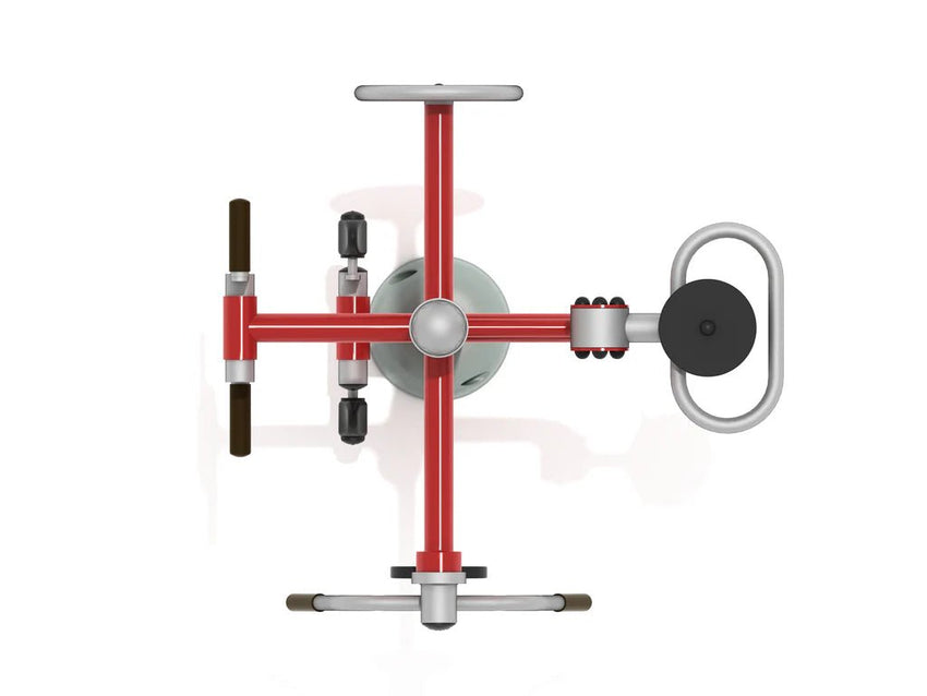 Playground Equipment Accessible Quadruple Gym Station (PAF001X) - SchoolOutlet