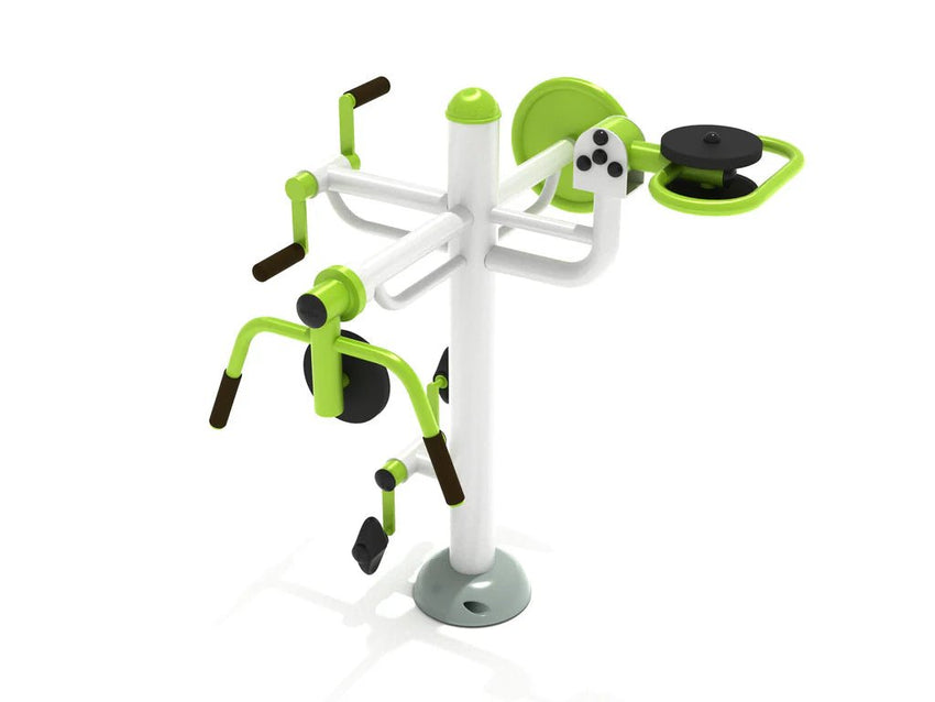 Playground Equipment Accessible Quadruple Gym Station (PAF001X) - SchoolOutlet