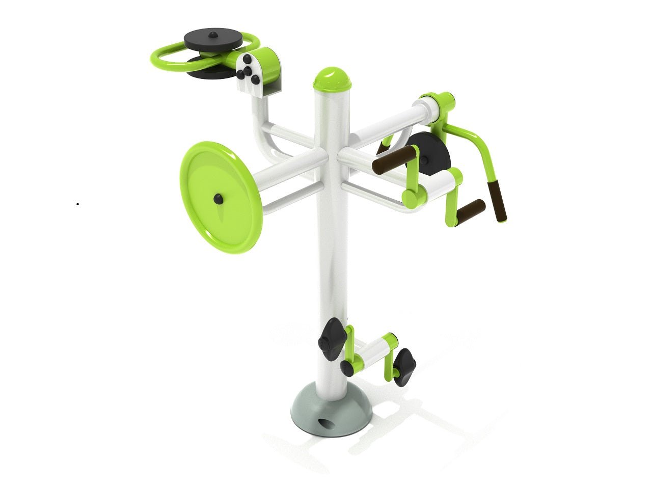 Playground Equipment Accessible Quadruple Gym Station (PAF001X) - SchoolOutlet