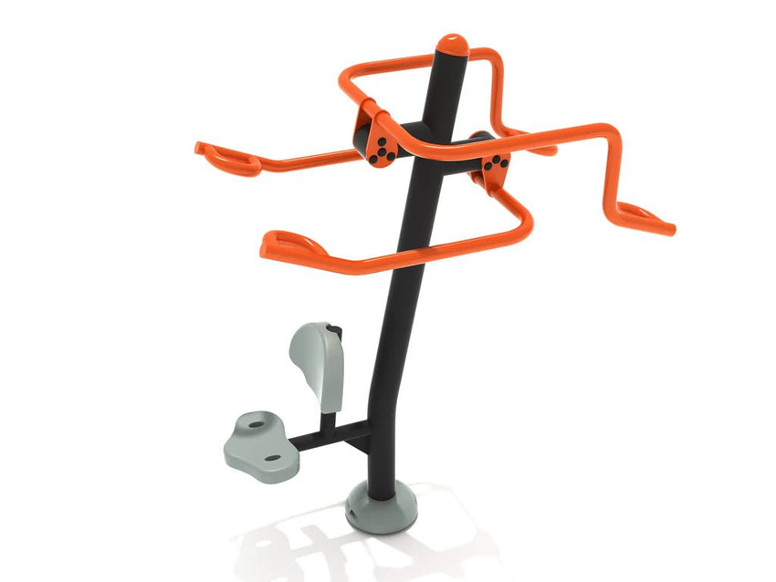 Playground Equipment Accessible Lat Pull - Down Machine for Outdoor Gyms (PAF004) - SchoolOutlet