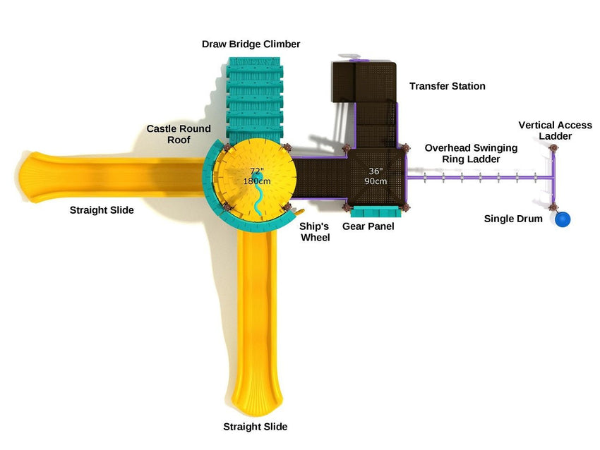Playground Equipment Flight of Fairies (PCT005) - SchoolOutlet
