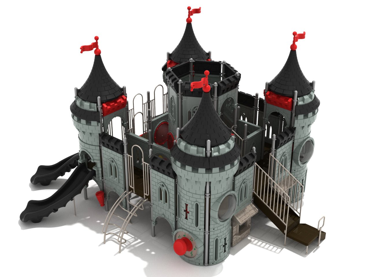 Playground Equipment Castle Grey Maw (PCT010) - SchoolOutlet