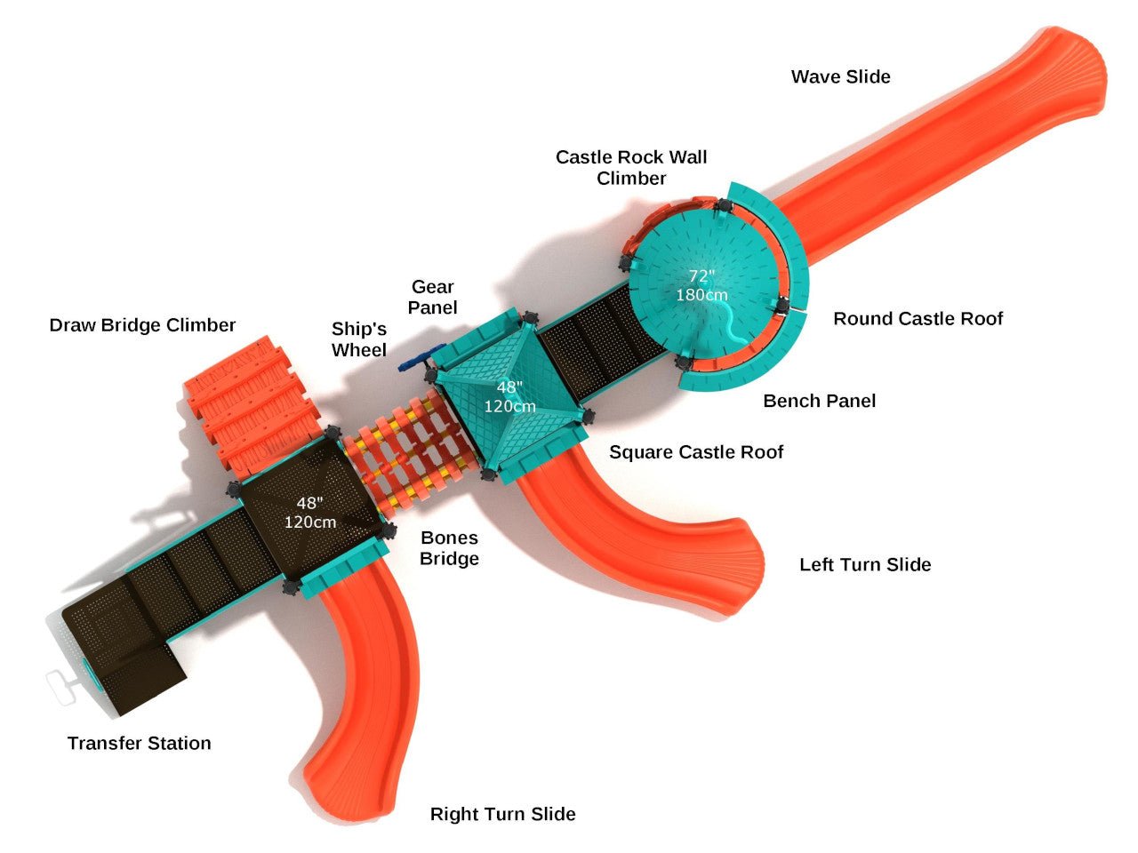 Playground Equipment Winter Winds (PCT013) - SchoolOutlet