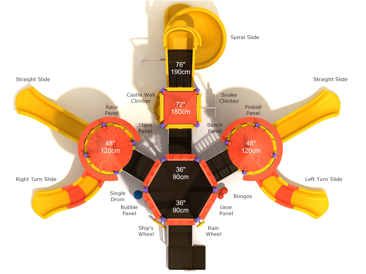 Playground Equipment Kingdom's Keep (PCT015) - SchoolOutlet