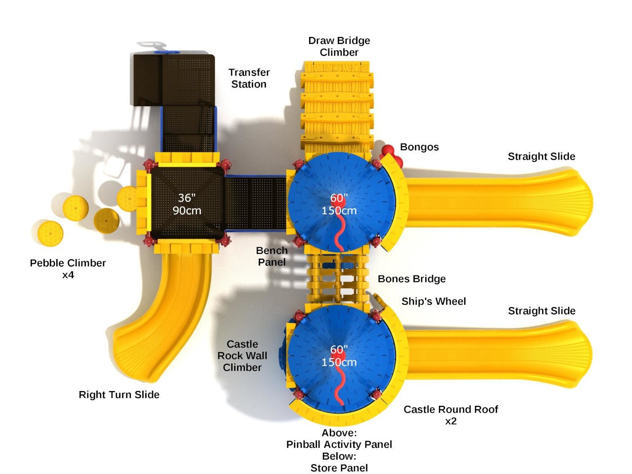 Playground Equipment Paddock Point (PCT026) - SchoolOutlet