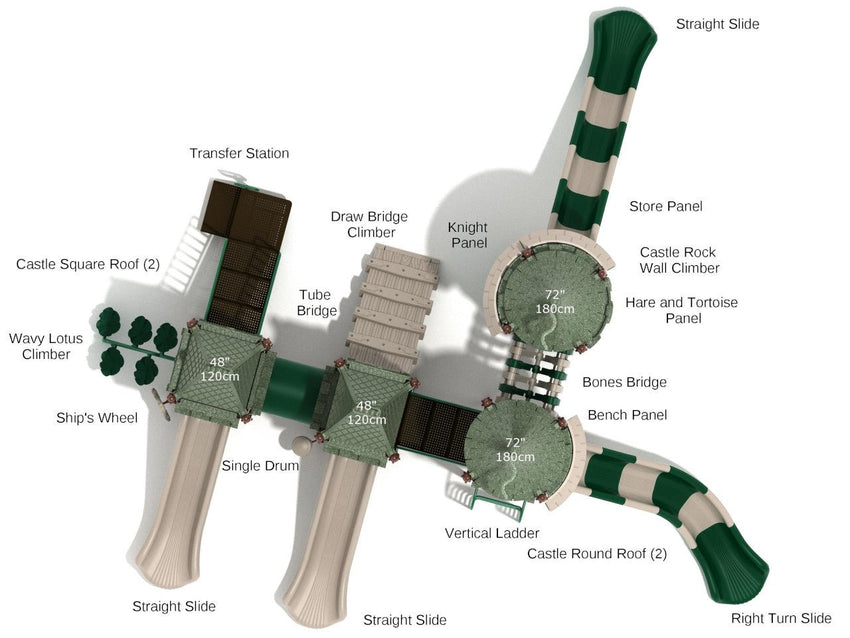 Playground Equipment Gwendolyn's Guild (PCT028) - SchoolOutlet