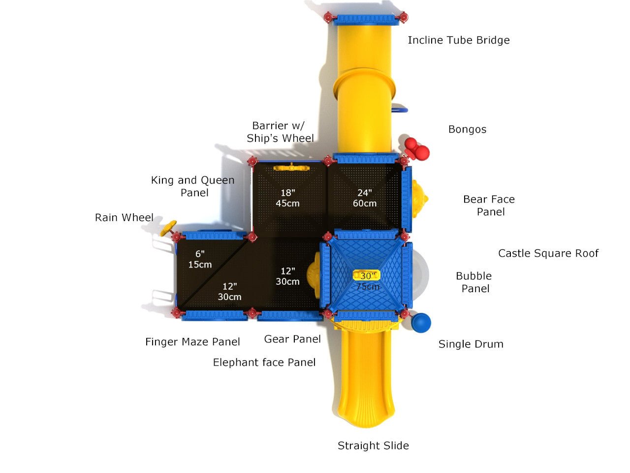 Playground Equipment Hall of Kings (PCT033) - SchoolOutlet