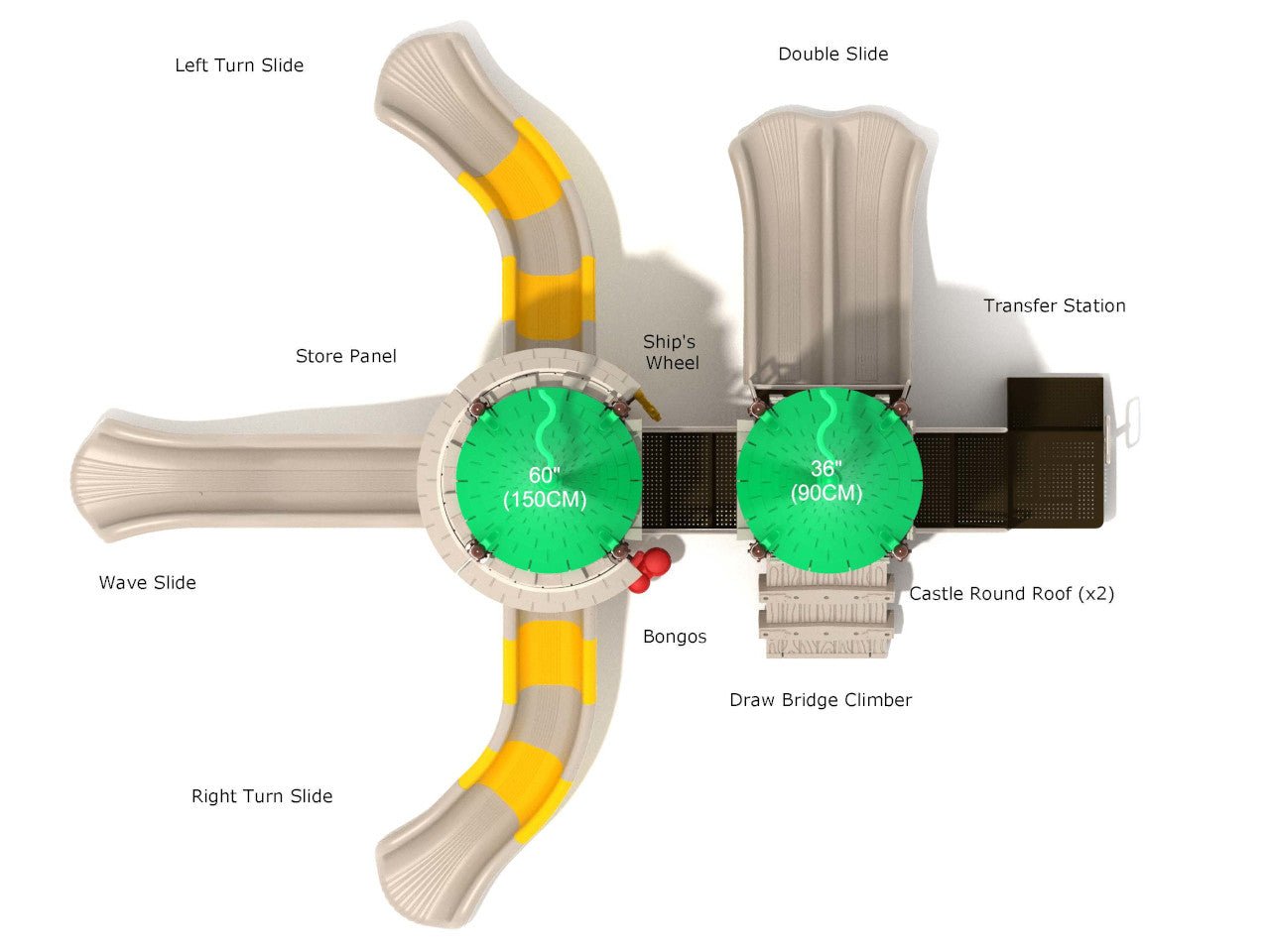 Playground Equipment Oracle's Library (PCT043) - SchoolOutlet