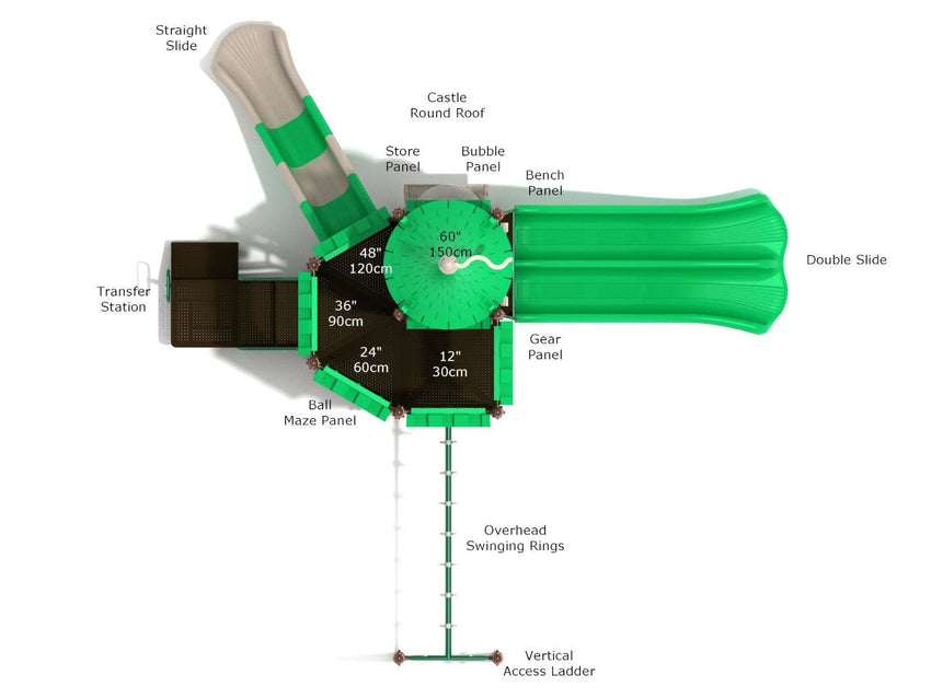Playground Equipment Baron's Bounty (PCT051) - SchoolOutlet
