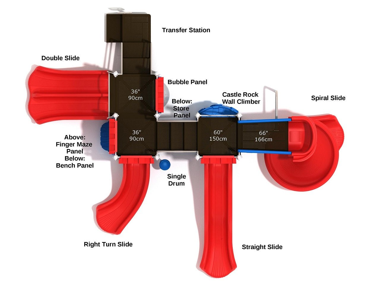 Playground Equipment Merlin's Magic (PCT052) - SchoolOutlet